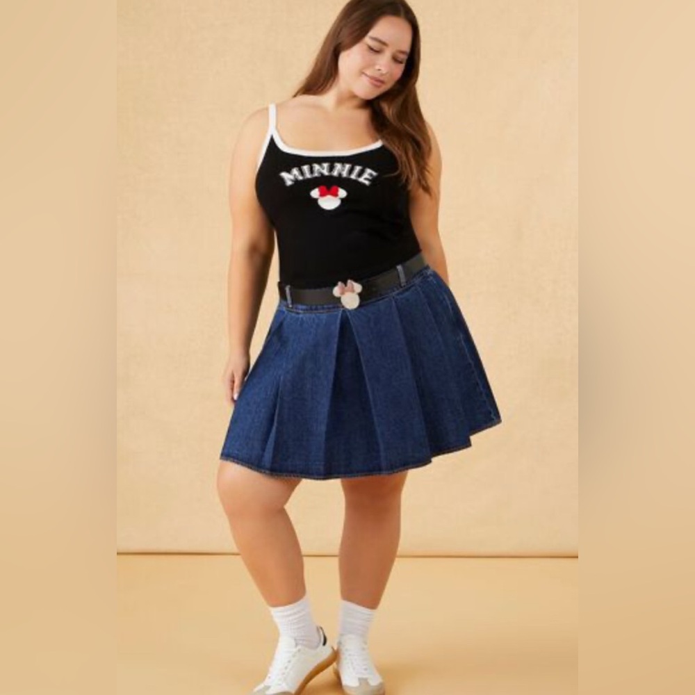 Plus Size Disney Minnie Sweater-Knit Cami - Picture 3 of 4